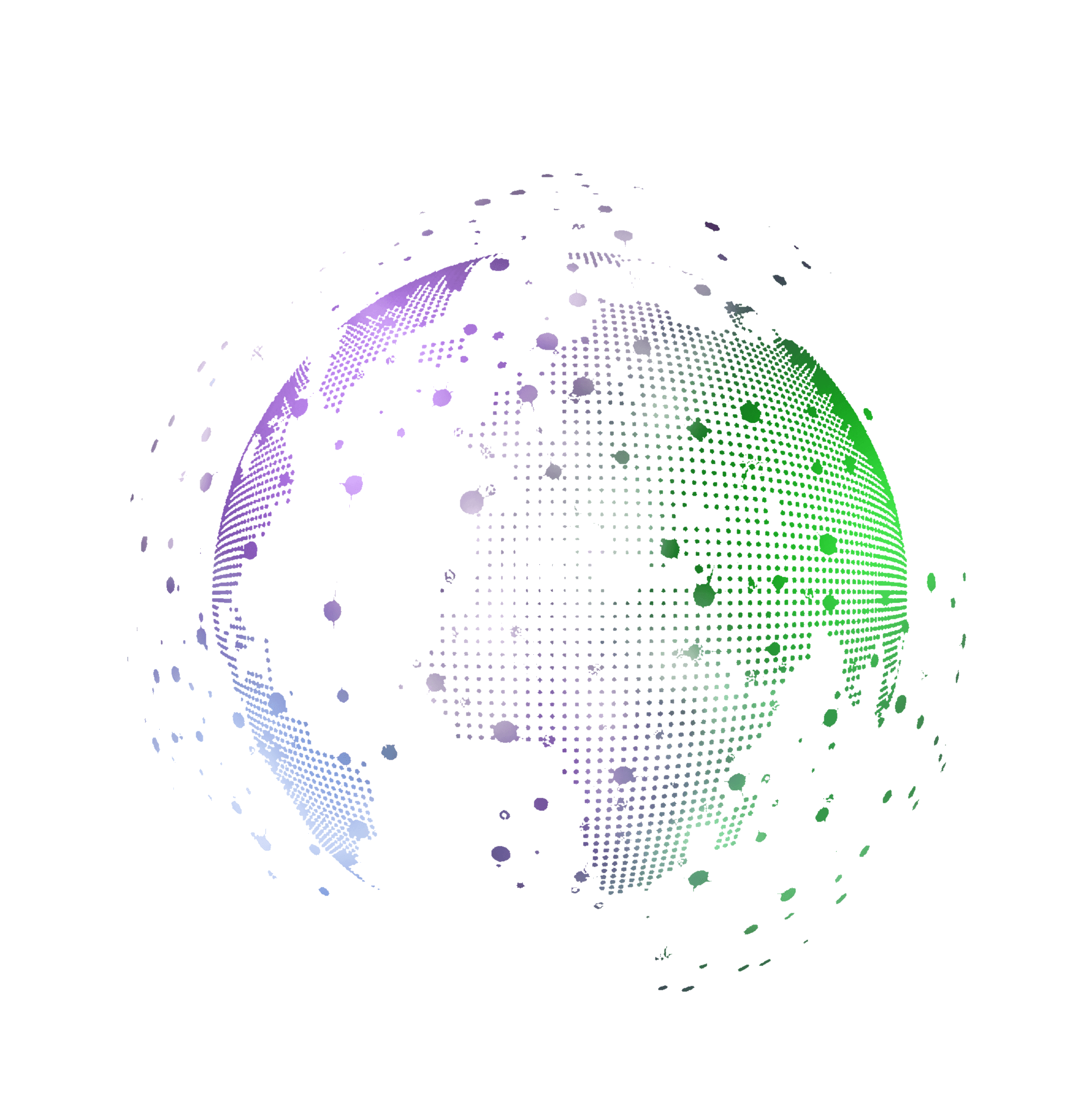 Globo terráqueo rotando